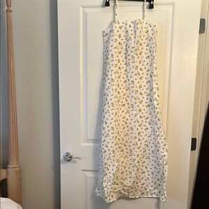 J.CREW. XS NWT Floral Maxi Dress with slit